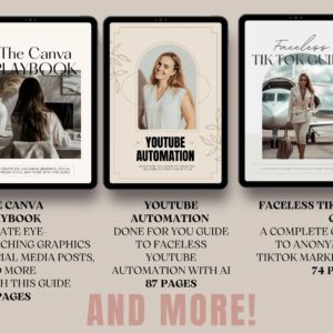 22 Faceless Digital Marketing Products | Done For You Bundles with Master Resell Rights